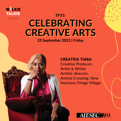 episode EP33: Celebrating Creative Arts artwork