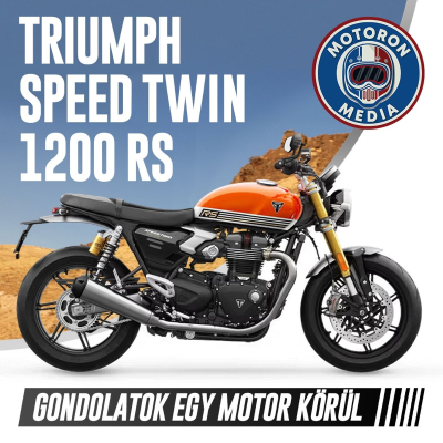 episode Gondolatok egy motor körül: Triumph Speed Twin 1200 RS artwork