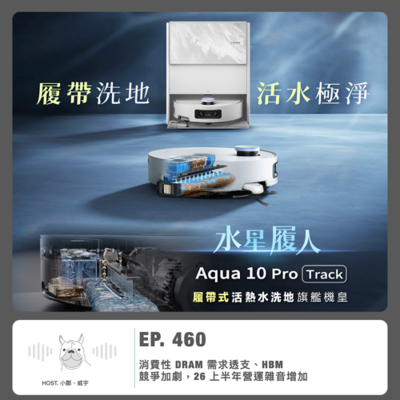 episode 460.【台股美股提款機】消費性 DRAM 需求透支、HBM 競爭加劇,26 上半年營運雜音增加 artwork