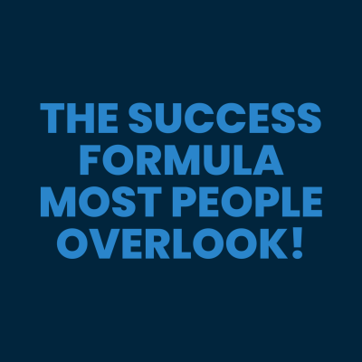 episode The Success Formula Most People Overlook! artwork