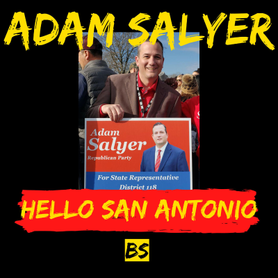 episode HELLO SAN ANTONIO... with Adam Salyer artwork