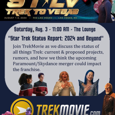 episode Live From STLV – Star Trek Status Report: 2024 And Beyond artwork