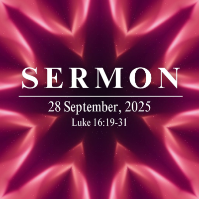 episode Sermon 28th September, 2025 - Luke 16.19-31 artwork