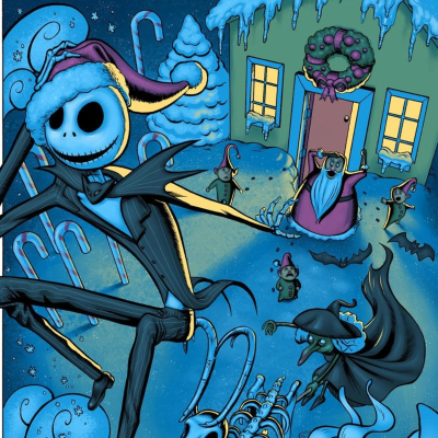 episode cartoon cartoon cast 73 - nightmare before christmas (el extrano mundo de jack) artwork