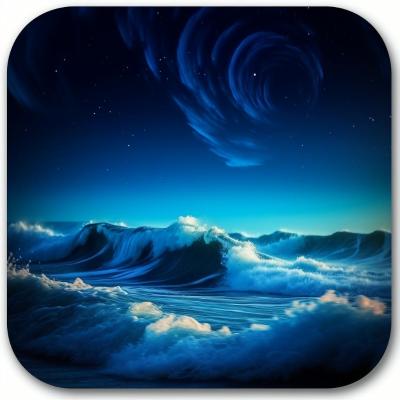 episode Delta Waves with Ocean Waves Sounds For Sleeping artwork