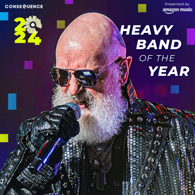 episode Preview: Judas Preist: Heavy Band of the Year - Consequence UNCUT Annual Report artwork