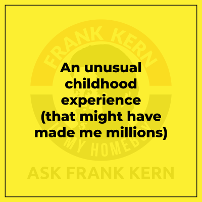 episode An unusual childhood experience (that might have made me millions) artwork