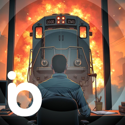 episode The Job Title Train Wreck artwork