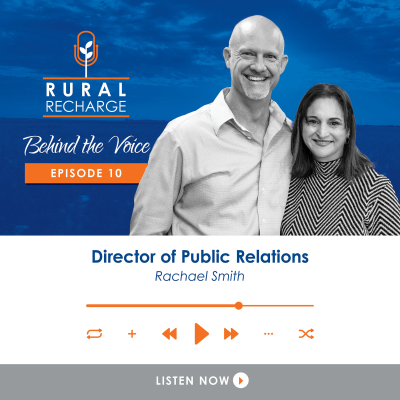 episode Behind the Voice EP 10: Rachael Smith - Director of Public Relations artwork