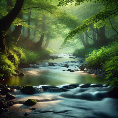 episode Das sanfte Murmeln des WASSERS lädt zur Entspannung für einen friedlichen SCHLAF ein artwork