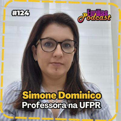episode Da graduação tecnológica ao doutorado: a trajetória da professora Simone Dominico na Computação artwork