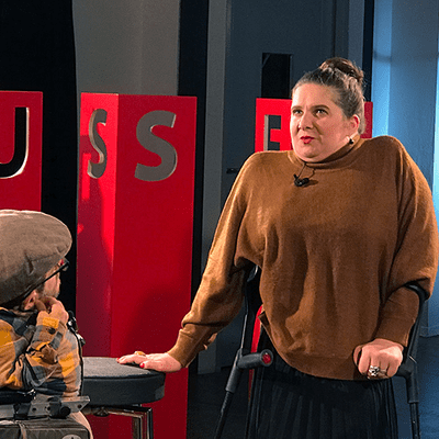 episode Folge 24: Annton Beate Schmidt bei KRAUTHAUSEN – face to face artwork