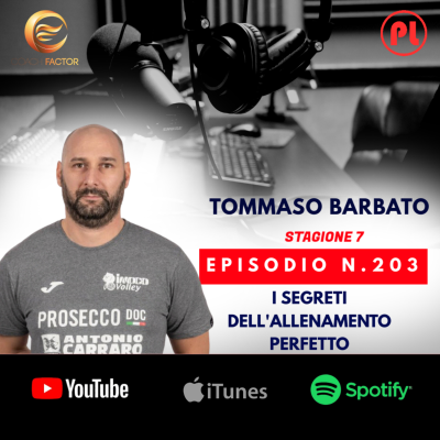 episode Episodio 203: Tommaso Barbato - I segreti dell'allenamento perfetto: analisi e dati artwork
