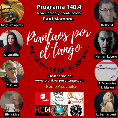 episode 140.4 Tangos Camperos - H. Lucero - R. Juarez - C.Varela - E. Aldiser - C. Lancilla - C. Quer - E. Braier - S. Rins - L. Bernasconi artwork