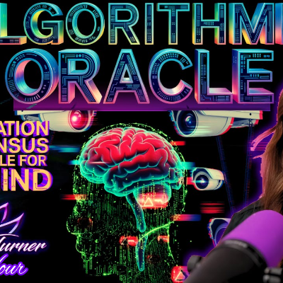 episode The Algorithmic Oracle: Weaponization of Consensus And The Battle For Your Mind | Courtenay Turner Radio artwork
