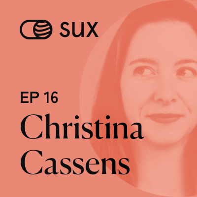 episode SUX EP 16 - "Too Good To Go: No more food waste" with Chris Cassens artwork