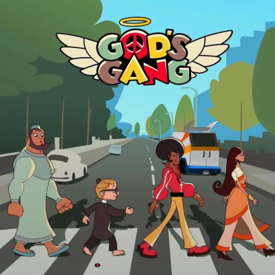 episode Castle Talk: Nimrod May, Bruno Zarka and Rob Kutner of the multi-faith kids' hero series GOD'S GANG artwork