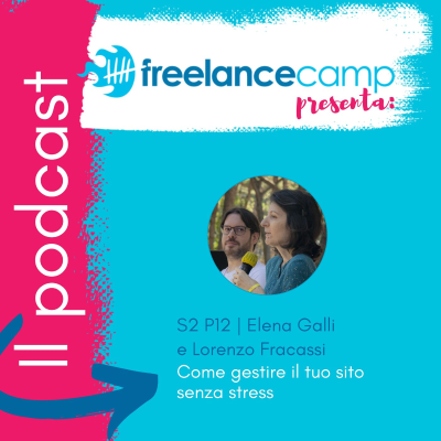 episode Come gestire il tuo sito senza stress | Elena Galli e Lorenzo Fracassi artwork