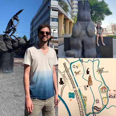 episode Hazenpad: een wandeling langs de konijnen en hazen van Utrecht met Sterre en Thijs artwork