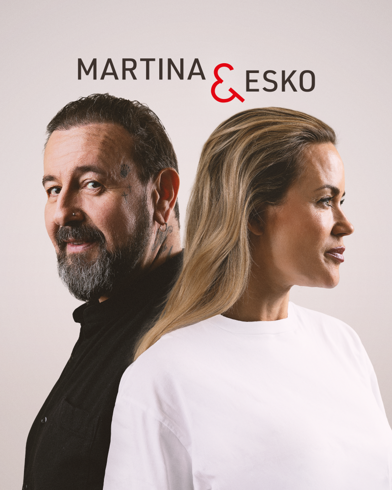 cover image of "Martina & Esko"