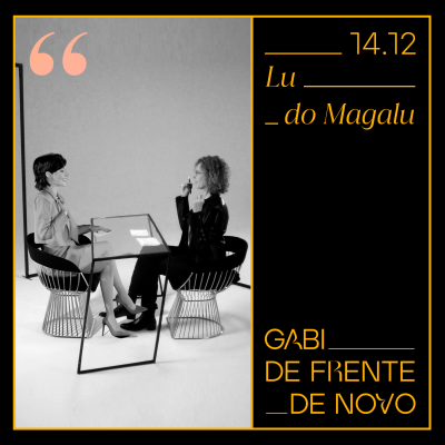 episode GABI DE FRENTE DE NOVO | LU DO MAGALU artwork
