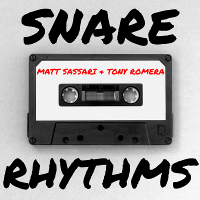 episode How to Write a Better Snare Rhythm • Music Theory from Matt Sassari & Tony Romera "Snare Thing" artwork