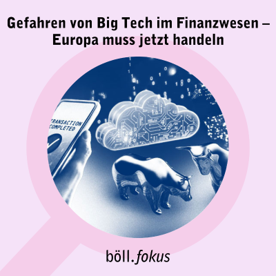 episode Gefahren von Big Tech im Finanzwesen – Europa muss jetzt handeln artwork