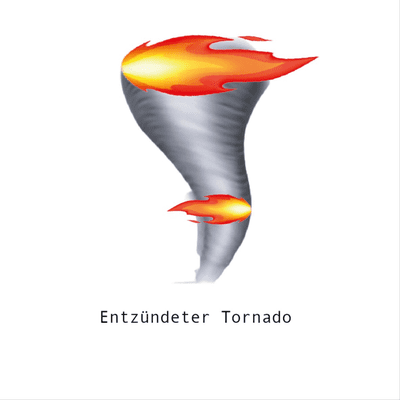 Entzündeter Tornado