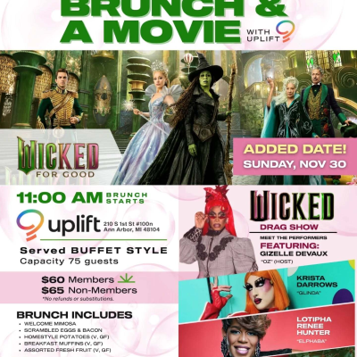 episode Cinema Chat: 'Wicked: For Good', 'Rental Family' and 'Jay Kelly' open in Ann Arbor artwork