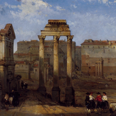 episode El foro de César, la gran obra romana de la que solo quedan tres columnas artwork