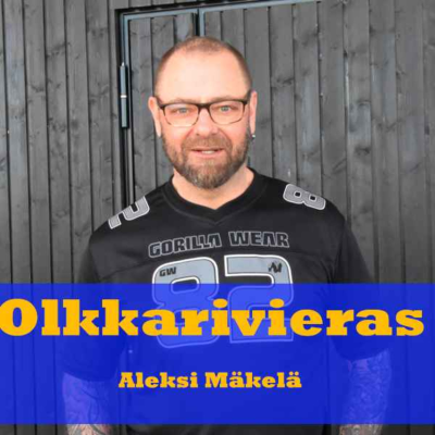 episode Olkkarivieras Aleksi Mäkelä "Viinipäissäni joskus katson leffojani" artwork