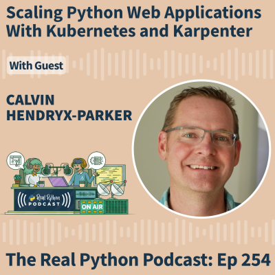 episode Scaling Python Web Applications With Kubernetes and Karpenter artwork