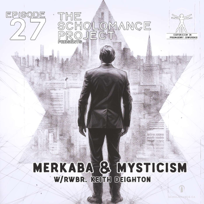 episode Merkaba and Mysticism w/RWBr. Keith Deighton artwork