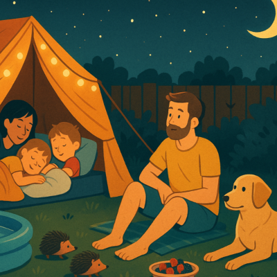 episode Eine Sommernacht im Garten | „Gute Nacht“-Geschichte artwork