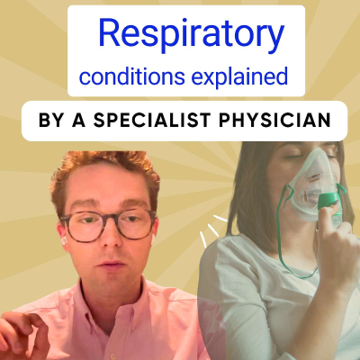 episode Breathe Easy: Understanding Respiratory Diseases an interview with Respiratory Physician- Dr Thomas Altree artwork