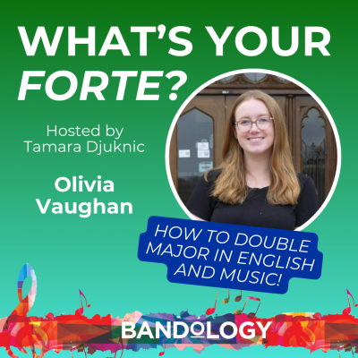 episode Olivia Vaughan On Double Majoring in English and Music! What's Your Forte - Season 5 artwork
