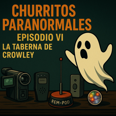 episode "Manual para una caza de fantasmas: protocolo entre bromas, sensores y misterio" - 'La Taberna de Crowley' en EDENEX - artwork