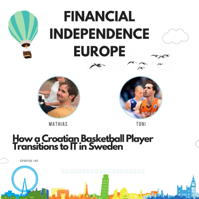 episode 145 - How a Croatian Basketball Player Transitions to IT in Sweden Toni Vitali artwork