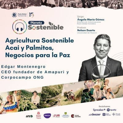 episode Desde la Amazonía colombiana para el mundo: una historia de sostenibilidad y paz. artwork
