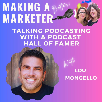 episode Talking Podcasting with Legendary Podcast Hall of Famer Lou Mongello artwork