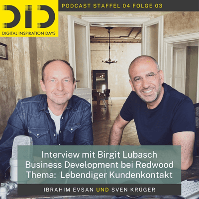 episode S04E03 Birgit Lubasch (RedWood) zum Thema Lebendiger Kundenkontakt trotz Abstand in der Pandemie artwork