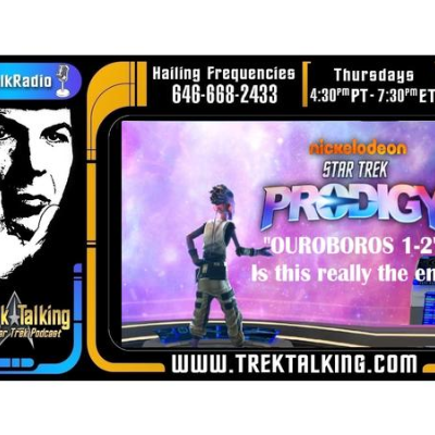 episode Star Trek: Prodigy "Brink", "Touch of Grey", and "OUROBOROS part 1-2" review artwork