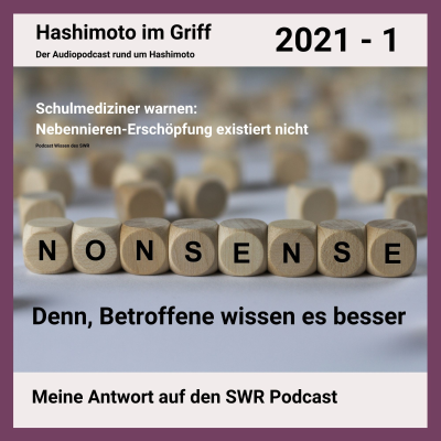 episode Unsinn über Nebennierenschwäche artwork