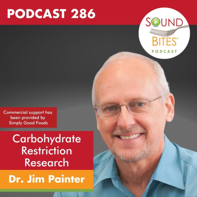 episode 286: Carbohydrate Restriction & Research on Diabetes, Weight and Metabolic Health – Dr. Jim Painter artwork