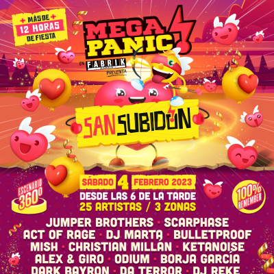 episode Megapanic: San Subidón @ Fabrik (Madrid) - Ketanoise Dj Set artwork