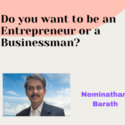 episode Do you want to become an Entrepreneur or a Businessman? artwork