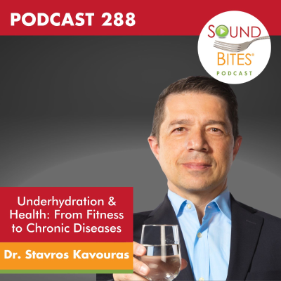 episode 288: Underhydration & Health: From Fitness to Chronic Diseases – Dr. Stavros Kavouras artwork