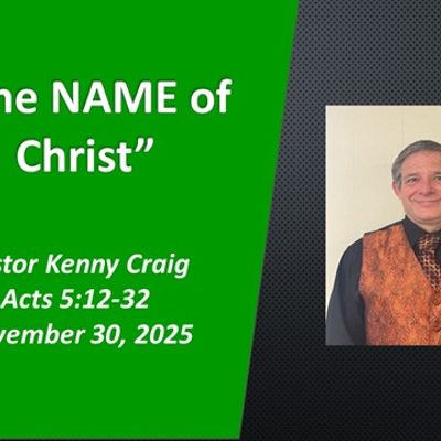 episode The NAME of Christ - Audio artwork