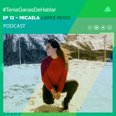 episode ¿Cómo es vivir fuera de Argentina? Con Micaela Lopez Nesci | #TeníaGanasDeHablar​ - Podcast EP #12 artwork