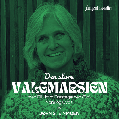 episode Nore og Uvdal: Den store valgmarsjen med Eli Hovd Prestegården artwork